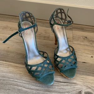 Nordstrom Blue Heels